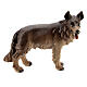 Cane pastore legno dipinto Kostner presepe 9,5 cm s1