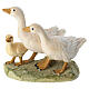 Kostner Nativity Scene 9.5 cm, group of geese, in painted wood s1