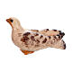 Colomba legno dipinto Kostner presepe 9,5 cm s2