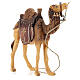 Camelo pombas para presépio madeira pintada Val Gardena com figuras altura média 12 cm modelo Kostner s3