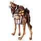 Camello con equipaje madera pintada Kostner belén 9,5 cm s5