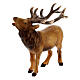 Deer in painted wood, Kostner Nativity scene 9.5 cm s2