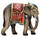 Elefante legno dipinto presepe Kostner 12 cm s4