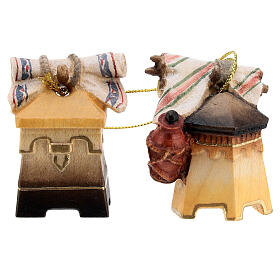 Kostner Nativity Scene 9.5 cm, load for elephant, in painted wood