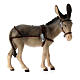 Donkey and cart in painted wood, Kostner Nativity scene 9.5 cm s3
