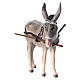 Donkey for cart in painted wood, Kostner Nativity scene 12 cm s2