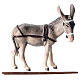 Burro para carrinho madeira pintada para presépio Kostner peças altura média 12 cm s4