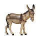 Kostner Nativity Scene 12 cm, donkey for pull cart, in painted wood s1