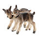 Kostner Nativity Scene 12 cm, young goats, in painted wood s1