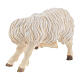 Sheep scratching itself in painted wood Kostner Nativity Scene 9.5 cm s2