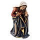 Tyrolean Hut and Holy Family 5-piece set in painted wood Kostner Nativity Scene 12 cm s6