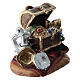 Don de los Reyes Magos madera pintada belén Rainell 11 cm Val Gardena s3