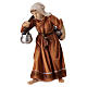 Donna con brocca legno dipinto presepe Rainell 11 cm Val Gardena s1
