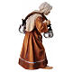 Donna con brocca legno dipinto presepe Rainell 11 cm Val Gardena s3