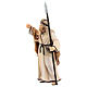 Man leading elephant in painted wood for 9 cm Rainell Nativity scene, Val Gardena s2