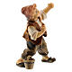 Enfant avec sceau en bois peint crèche Rainell 9 cm Val Gardena s3