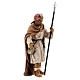 Camel trader in painted wood for 11 cm Rainell Nativity scene, Val Gardena s3