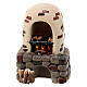 Bread oven in painted wood for 9 cm Rainell Nativity scene, Val Gardena s1