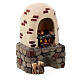 Bread oven in painted wood for 9 cm Rainell Nativity scene, Val Gardena s3