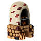 Bread oven 11 cm, nativity Rainell, in painted wood s3