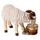 Ram in painted wood for 11 cm Rainell Nativity scene, Val Gardena s3