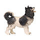 Perro madera pintada belén Rainell 9 cm Val Gardena s1