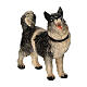 Cane legno dipinto presepe Val Gardena Rainell 11 cm s2