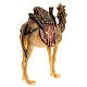 Camel with saddle, 11 cm nativity Rainell, in painted Val Gardena wood s5