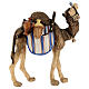 Camello con equipaje madera pintada belén Rainell 9 cm Val Gardena s4