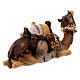 Camel lying, 11 cm nativity Rainell, in painted Val Gardena wood s5