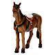 Cavallo legno dipinto presepe Val Gardena Rainell 11 cm s2