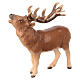 Deer in painted wood from Valgardena for Rainell Nativity Scene 11 cm s3