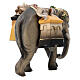 Elefante con bagagli legno dipinto Val Gardena presepe Rainell 11 cm s6