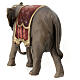 Elefante legno dipinto presepe Rainell 9 cm Valgardena s6