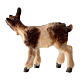Capretta legno dipinto presepe Rainell 9 cm Valgardena s2