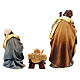 Holy Night hut 12 pieces in painted wood for Rainell Nativity Scene 9 cm s14