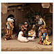 Holy Night stable with figurines,12 pieces painted wood, Rainell Nativity Scene 9 cm s2