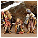 Large hut 12 pieces in painted wood from Val Gardena for Rainell Nativity Scene 11 cm s4