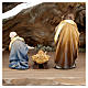 Large hut 12 pieces in painted wood from Val Gardena for Rainell Nativity Scene 11 cm s12