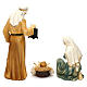 Nativity scene set in painted resin, Eastern style 24 cm s6