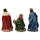 Nativity scene set in painted resin with shepherds 30 cm s8