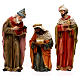 Complete Nativity set, in bright colored resin 40 cm s3