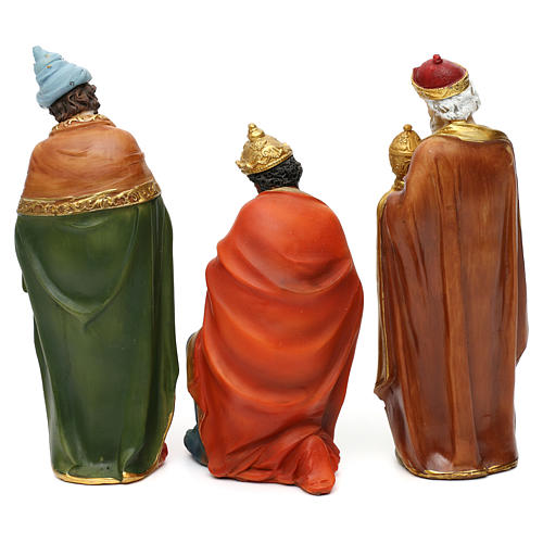 STOCK Nativity scene in resin, 11 statues 20 cm 7