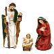 STOCK Nativity scene in resin, 11 statues 20 cm s2