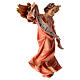 Figura anjo cor-de-rosa Val Gardena presépio Original peças altura média 12 cm s2