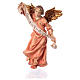 Figura anjo cor-de-rosa Val Gardena presépio Original peças altura média 12 cm s3