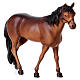 Cavalo de pé Val Gardena presépio Original peças altura média 12 cm s3