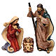 Presepe 8 personaggi in resina per presepi 18 cm s2