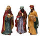 Presepe 8 personaggi in resina per presepi 18 cm s3