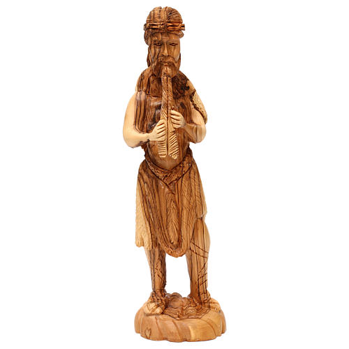 Presépio Completo 14 figuras madeira de oliveira Belém altura média 35 cm 5